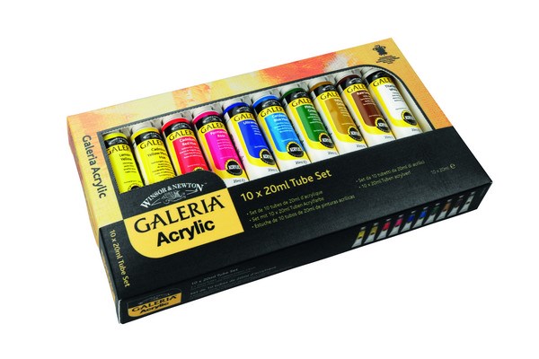 Galeria acrylic set 10x20ml