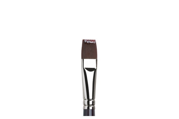 Galeria brush short flat (long handle) No. 18