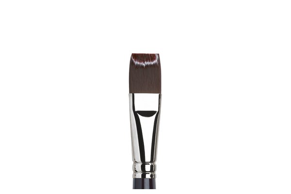Galeria brush short flat (long handle) No. 22