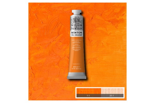 Winton oil 200ml cadmium orange hue 090