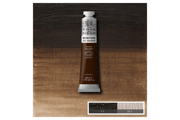 Winton oil 200ml raw umber 554