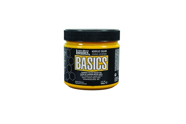 Basics 946Ml Cadmium Yellow Medium (Imit) 161