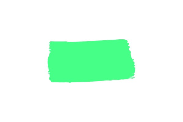 Paint Marker Wide Bright Aqua Green 660