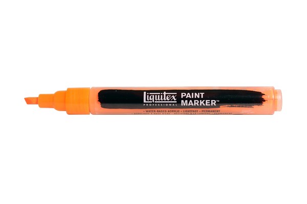 Paint Marker Fin Fluorescent Orange 982