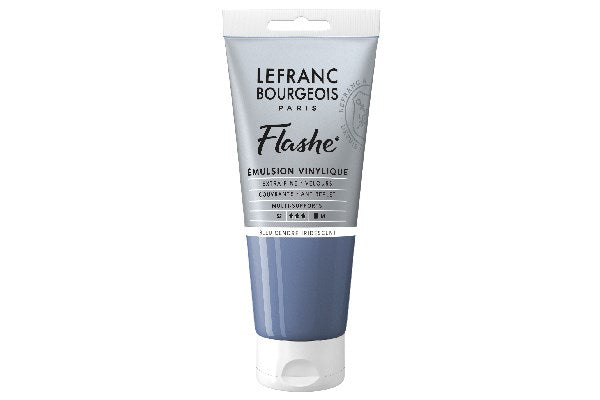 Flashe acrylic 80ml ash blue iridescent