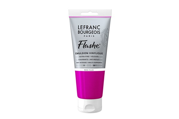 Flashe acrylic 80ml flourescent pink