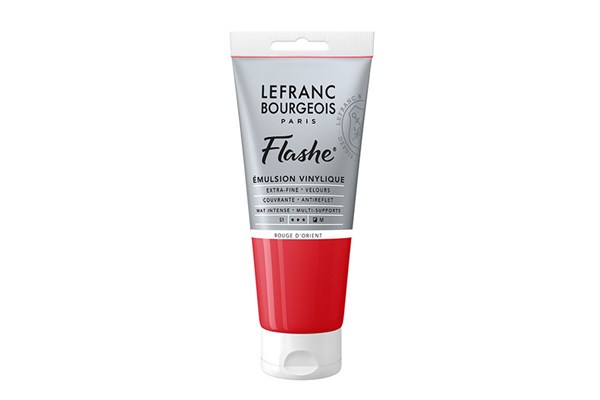 Flashe acrylic 80ml oriental red