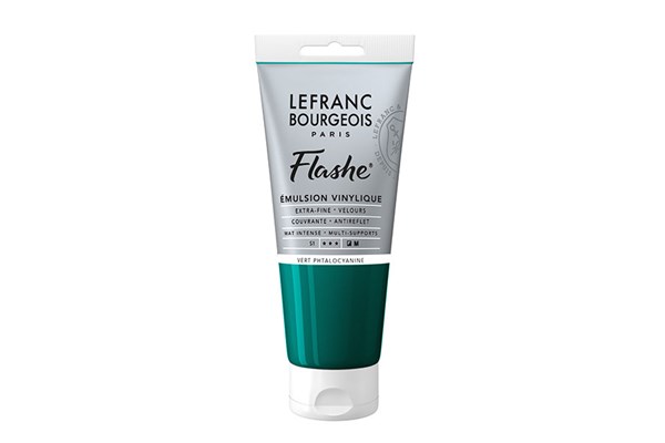 Flashe acrylic 80ml phthalocyanine green