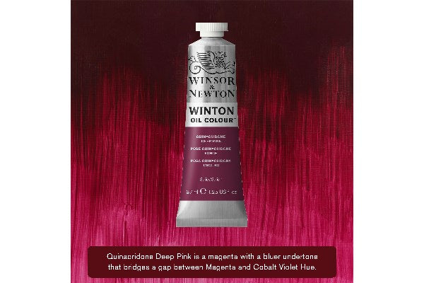 Winton oil 37ml quinacridone deep pink 250