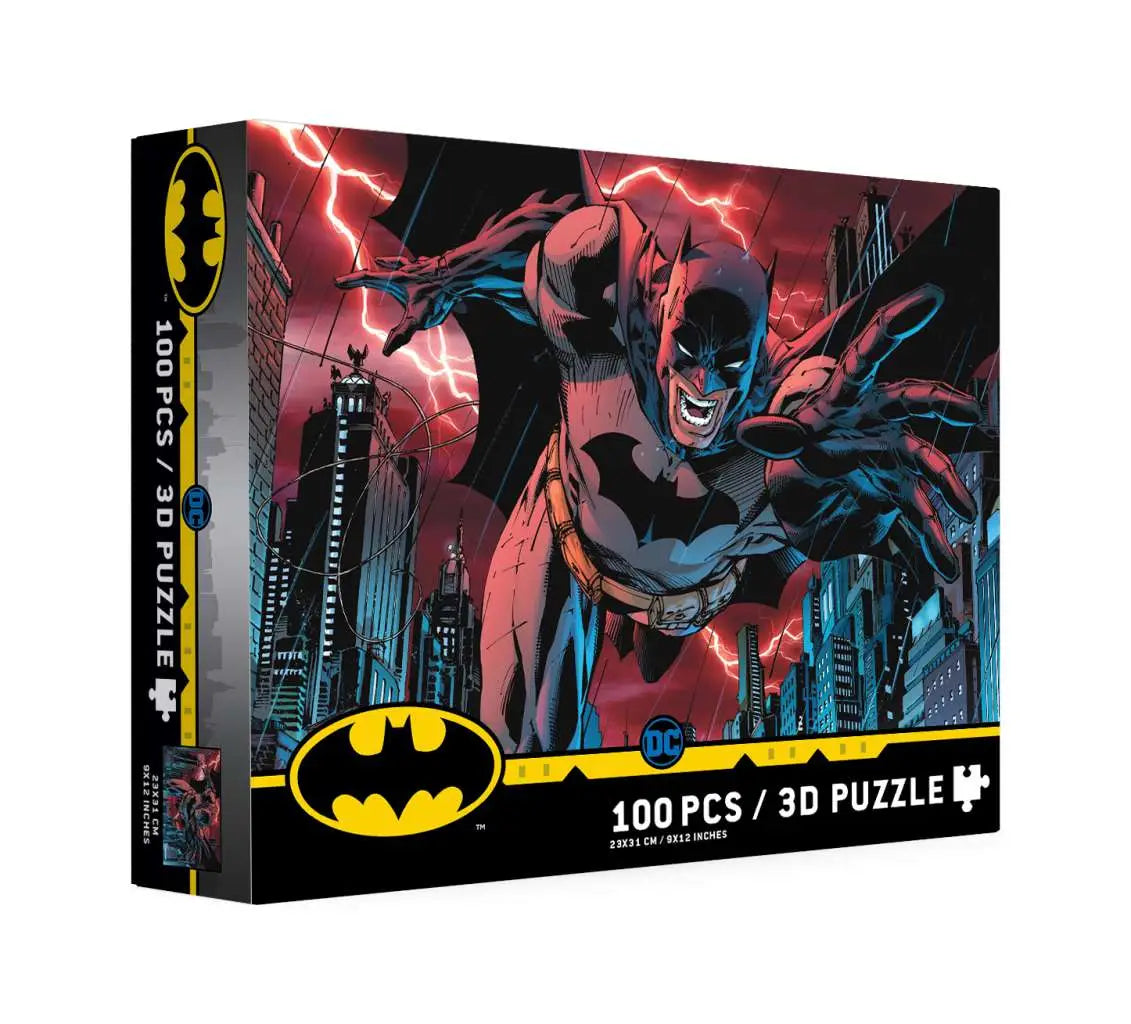 BATMAN URBAN LEGEND 3D EFF 100PCS PUZZLE