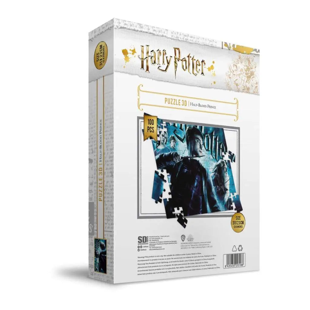 HP HALF-BLOOD PRINCE 3D EFF 100PCS PUZZL