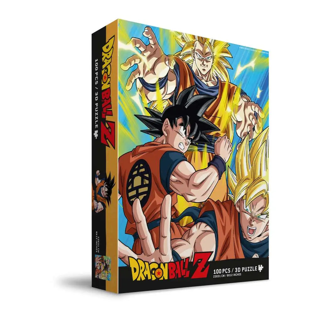 DRAGON BALL Z GOKU SAIYAN 3D 100PCS PUZZ