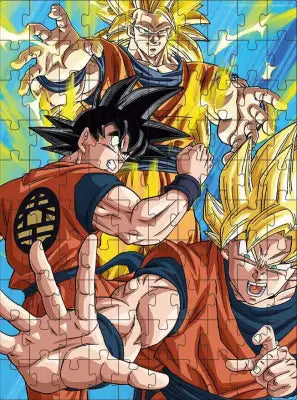 DRAGON BALL Z GOKU SAIYAN 3D 100PCS PUZZ