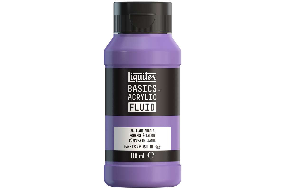 Basics fluid 118ml brilliant purple row 590