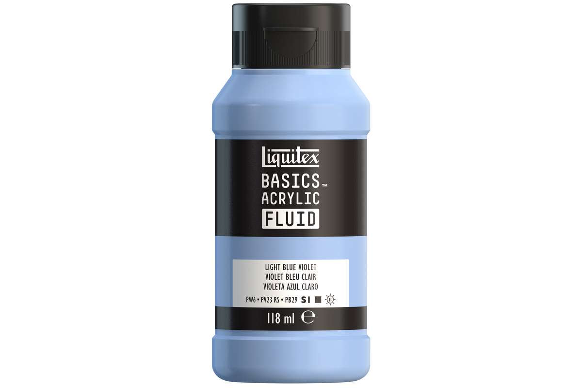 Basics fluid 118ml light blue violet row 680