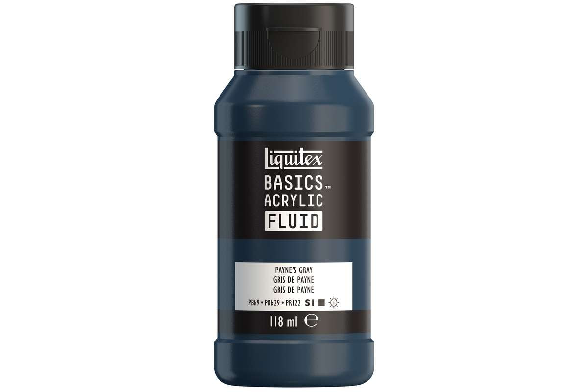 Basics fluid 118ml paynes grey row 310