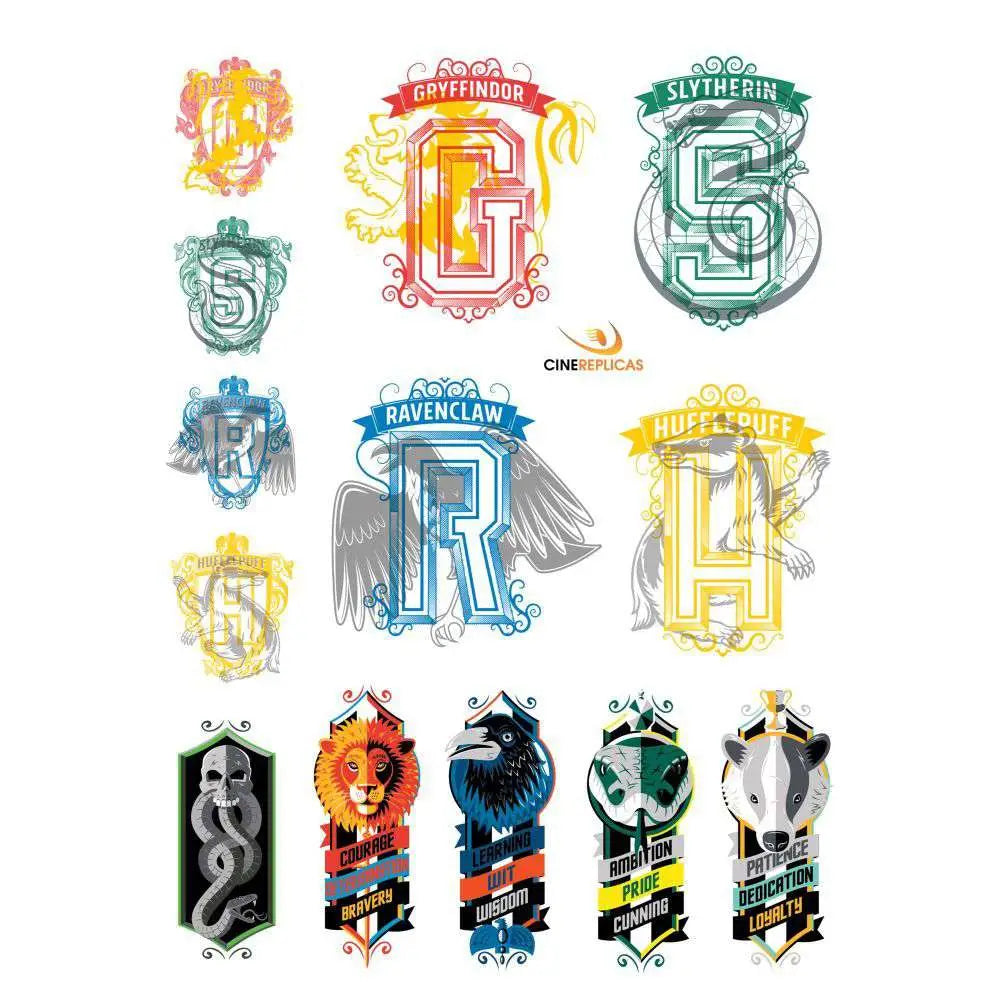 HP STICKERS SET (55)