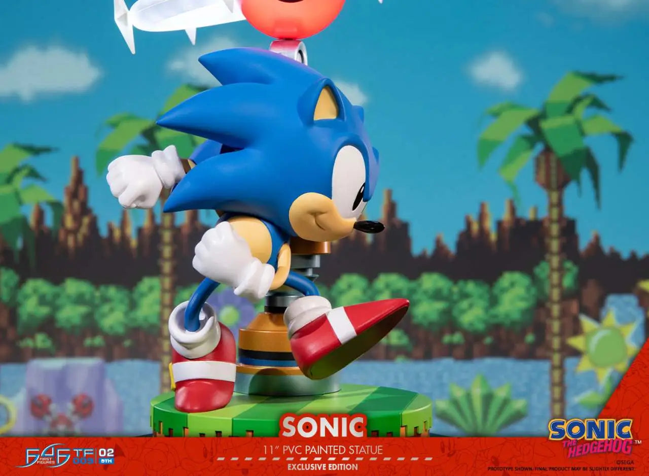 SONIC THE HEDGEHOG 11" COLLECTOR PVC FIG
