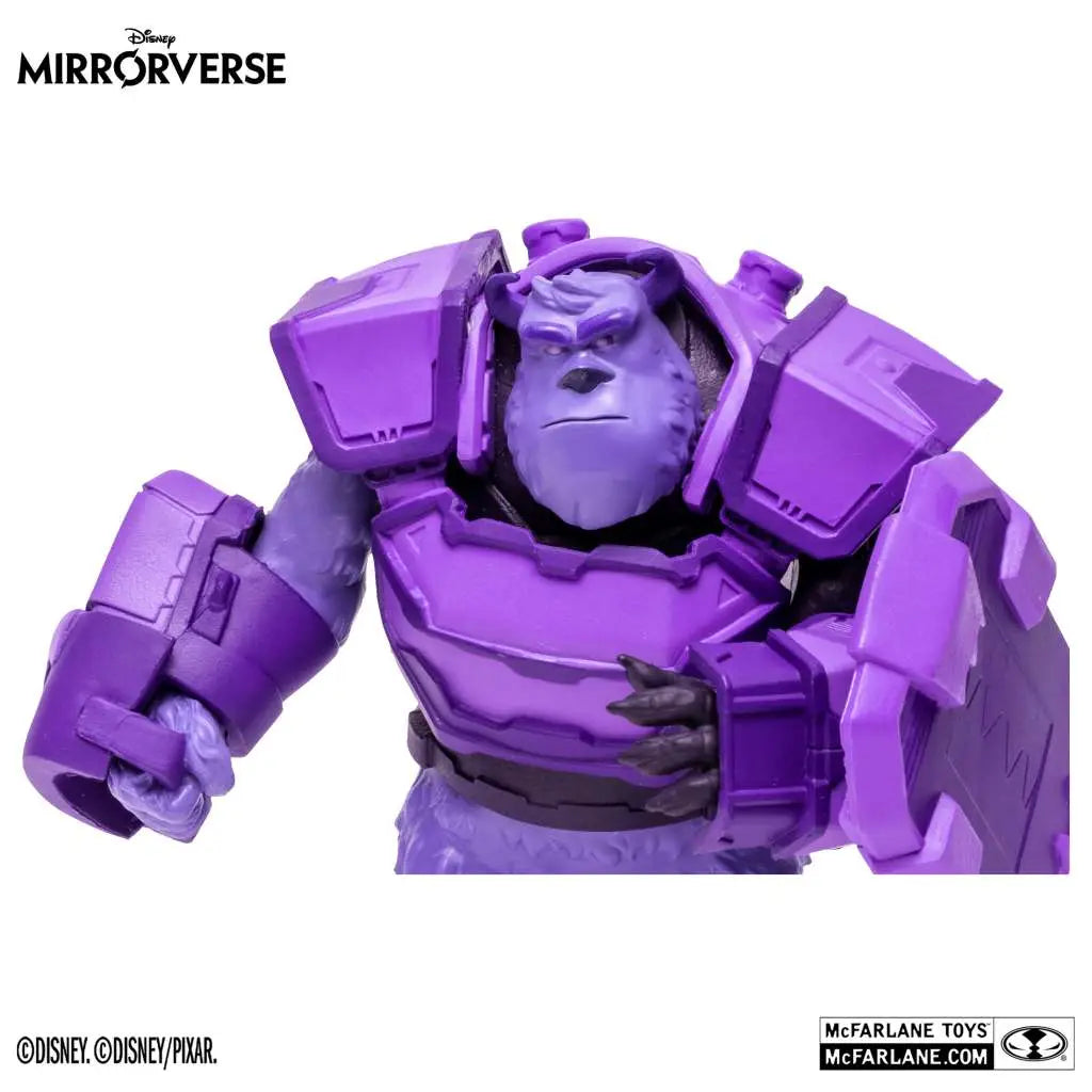 DISNEY MIRROR 5INCH SULLEY FRACTURED AF