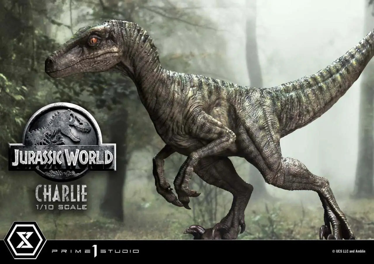 JURASSIC WORLD CHARLIE PRIME COLL STATUE