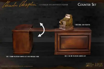 CHARLIE CHAPLIN 1/6 COUNTER SET