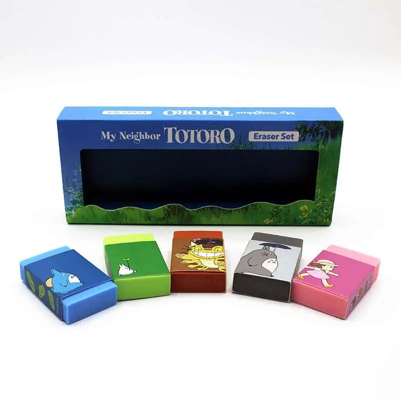 TOTORO ERASERS SET