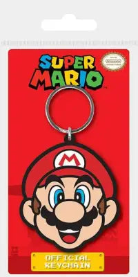 SUPERMARIO MARIO RUBBER KEYCHAIN