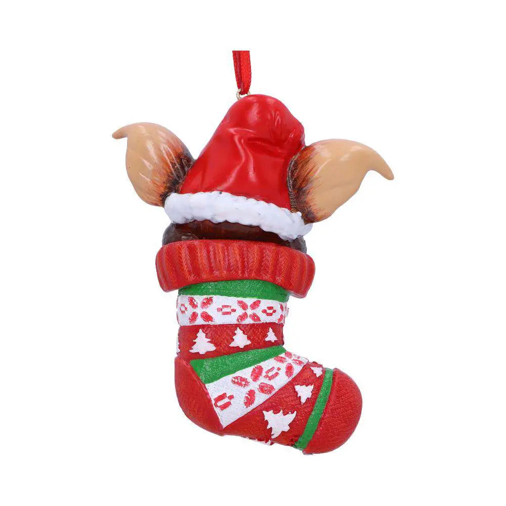 GREMLINS GIZMO IN STOCKING ORNAMENT
