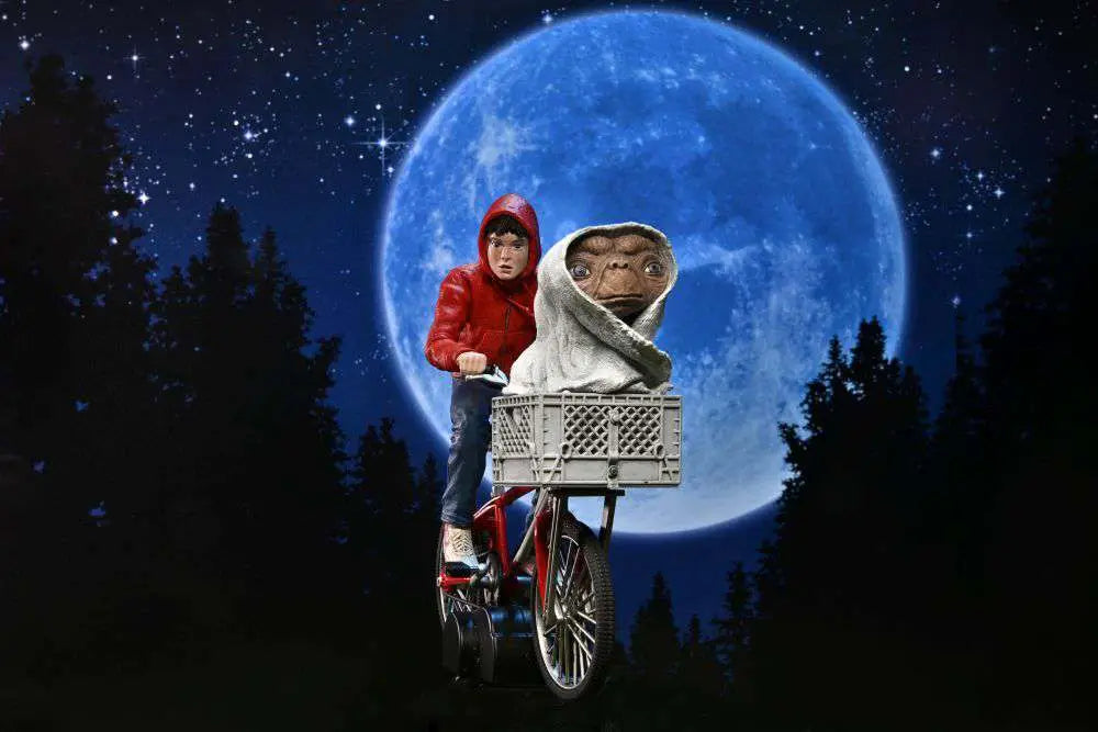 E.T. 40TH ANN ELLIOT&E.T. ON BICYCLE AF