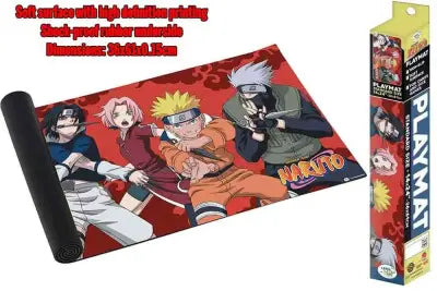NARUTO PLAYMAT KAKASHI TEAM