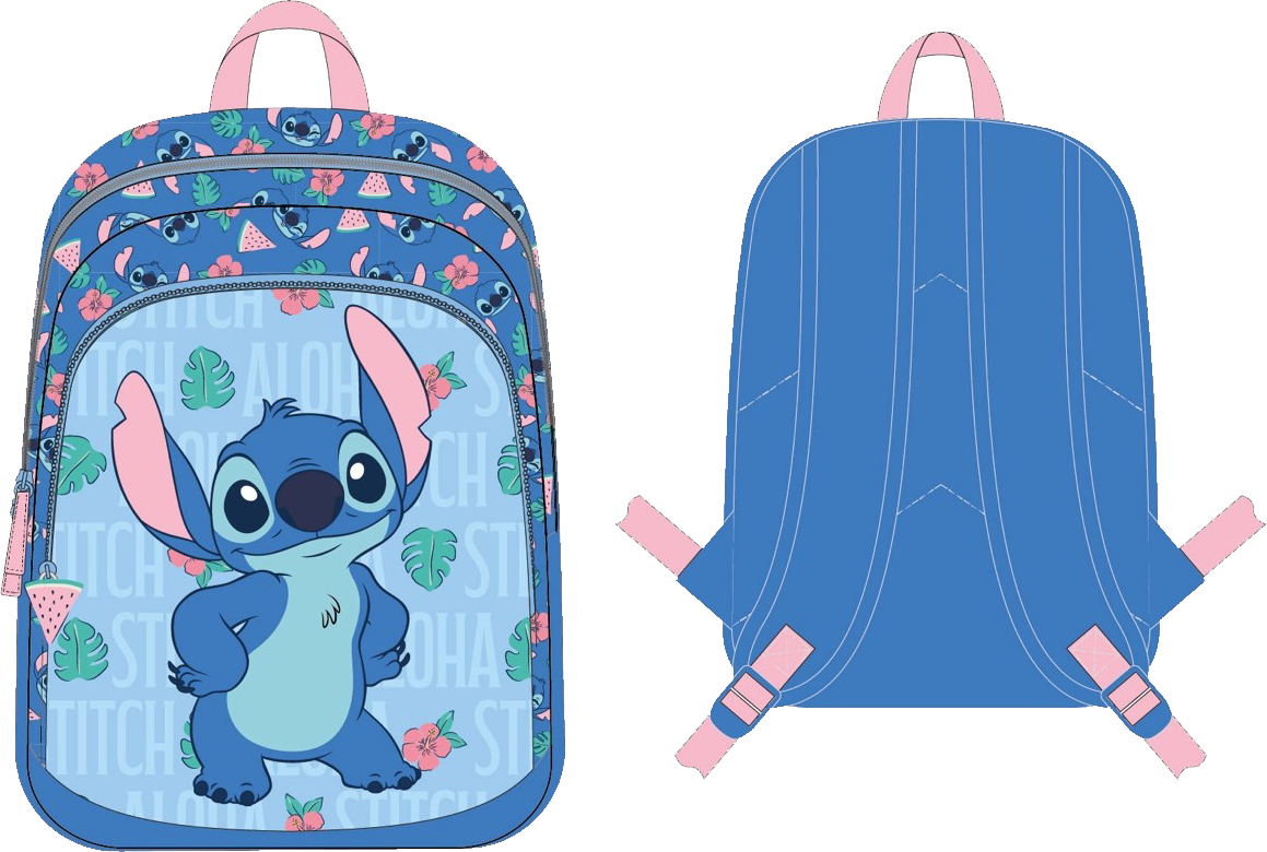 STITCH - Watermelon - 2 Compartiments BackPack '38x28x16cm'