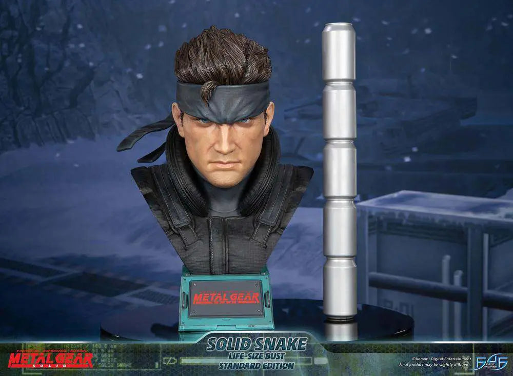 MGS SOLID SNAKE LIFE SIZE BUST