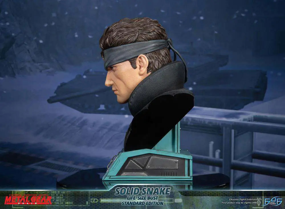 MGS SOLID SNAKE LIFE SIZE BUST