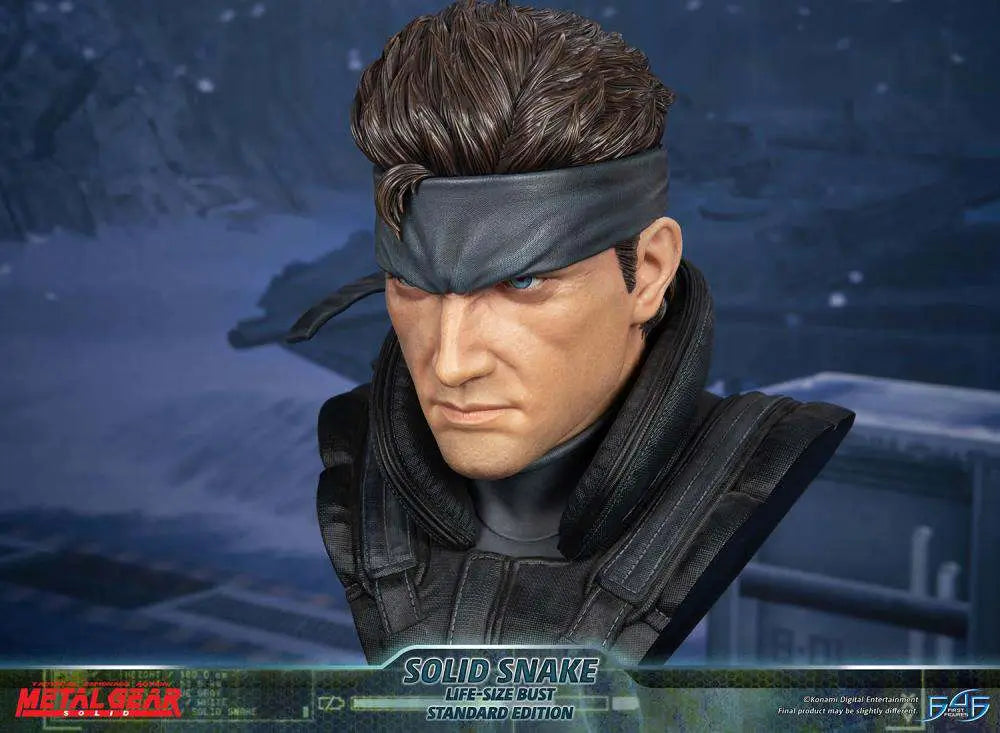 MGS SOLID SNAKE LIFE SIZE BUST
