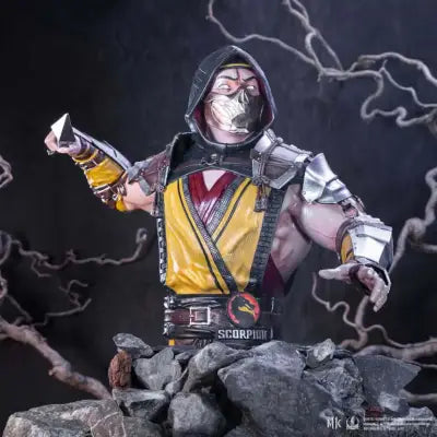 MORTAL KOMBAT SCORPION BUST