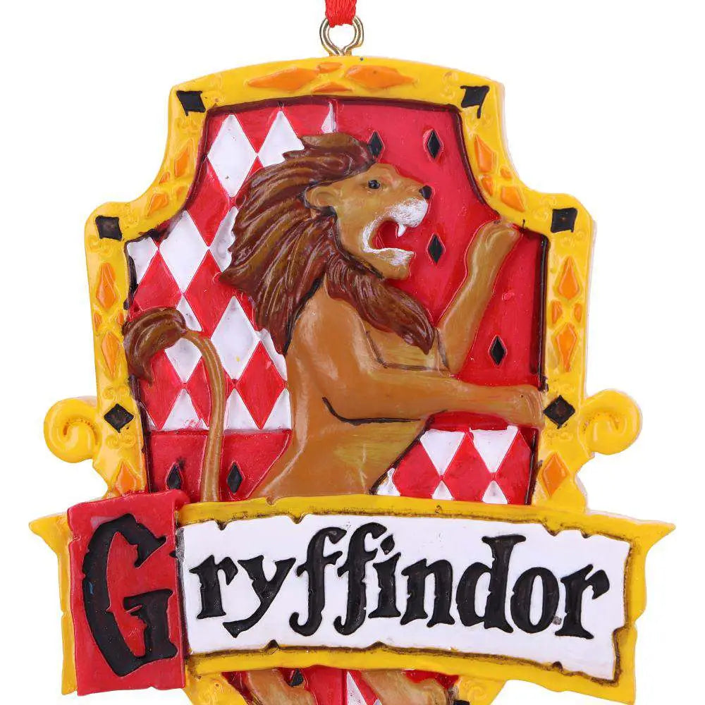 HARRY POTTER GRYFFINDOR CREST HANGING ORNAMENT