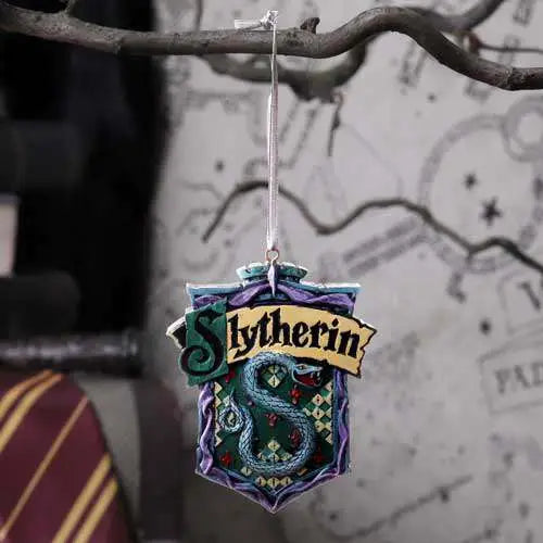 HARRY POTTER SLYTHERIN CREST HANGING ORNAMENT