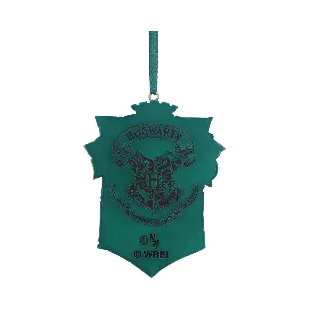 HARRY POTTER SLYTHERIN CREST HANGING ORNAMENT