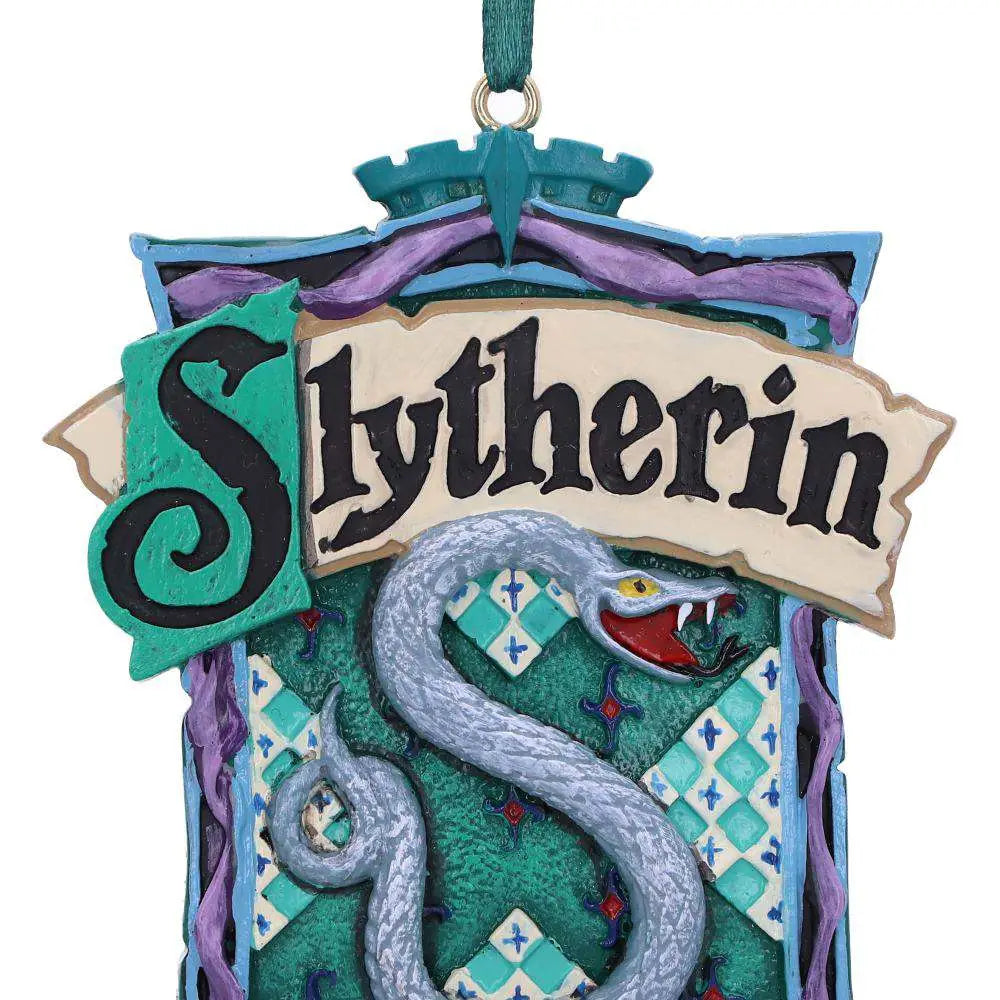 HARRY POTTER SLYTHERIN CREST HANGING ORNAMENT
