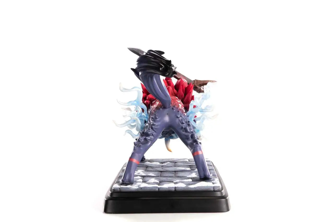 OKAMI OKI WOLF FROM RESIN STATUE