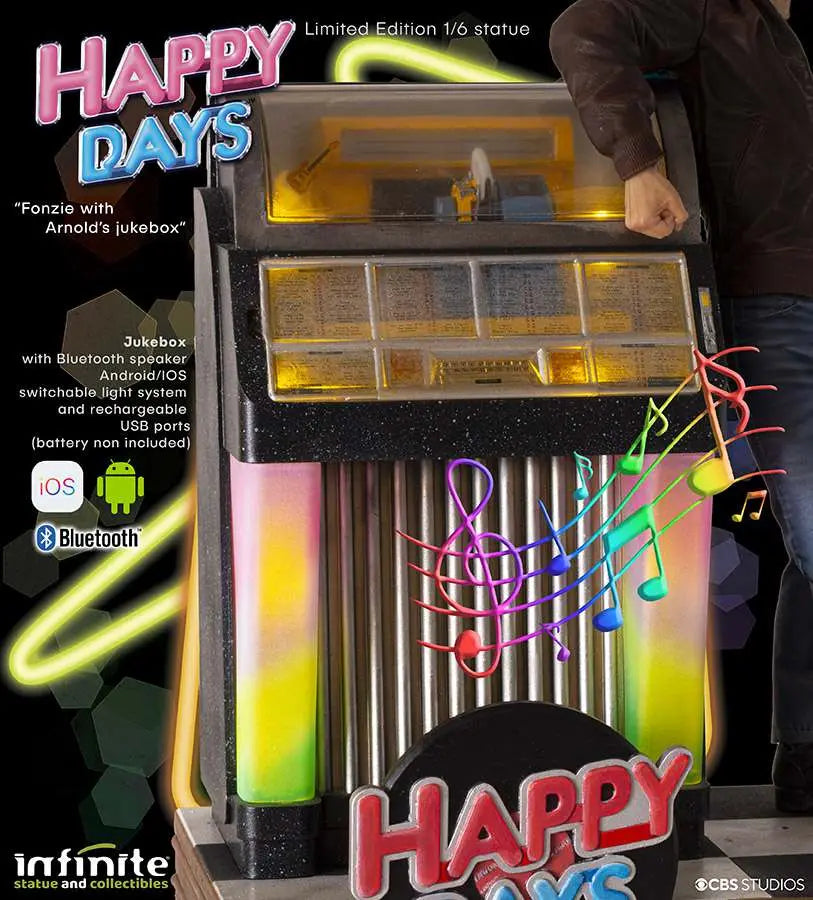 FONZIE HAPPY DAYS O&R 1/6  RESIN STATUE