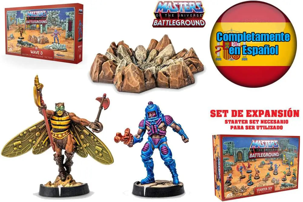 Motu:Battleground - Wave 3 - Masters Of The Universe Faction SPA
