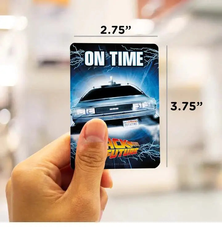 BTTF DOUBLE SIDED MAGNET