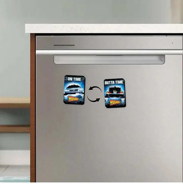 BTTF DOUBLE SIDED MAGNET