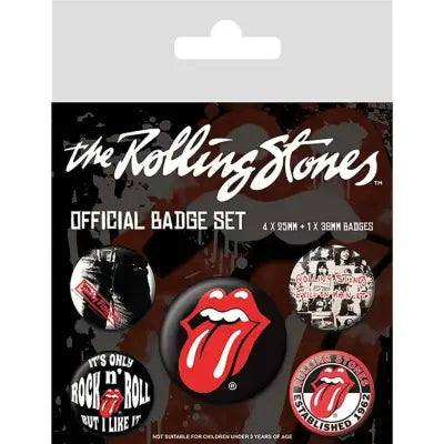 THE ROLLING STONES CLASSIC BADGE PACK