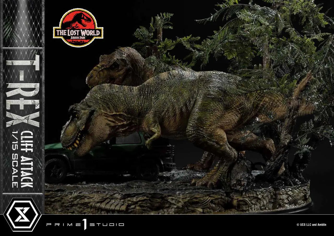 JP LOST WORLD T-REX CLIFF ATTACK BONUS