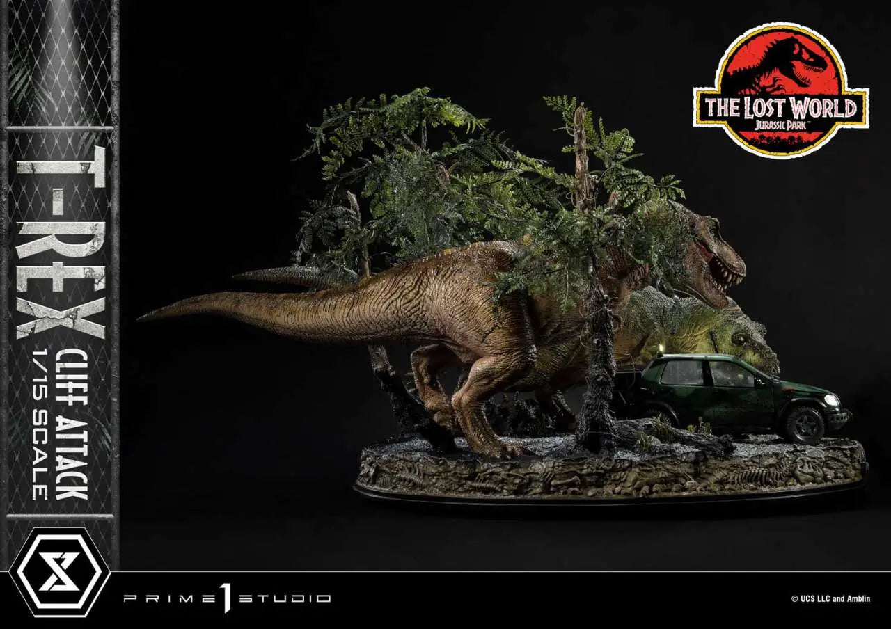 JP LOST WORLD T-REX CLIFF ATTACK BONUS