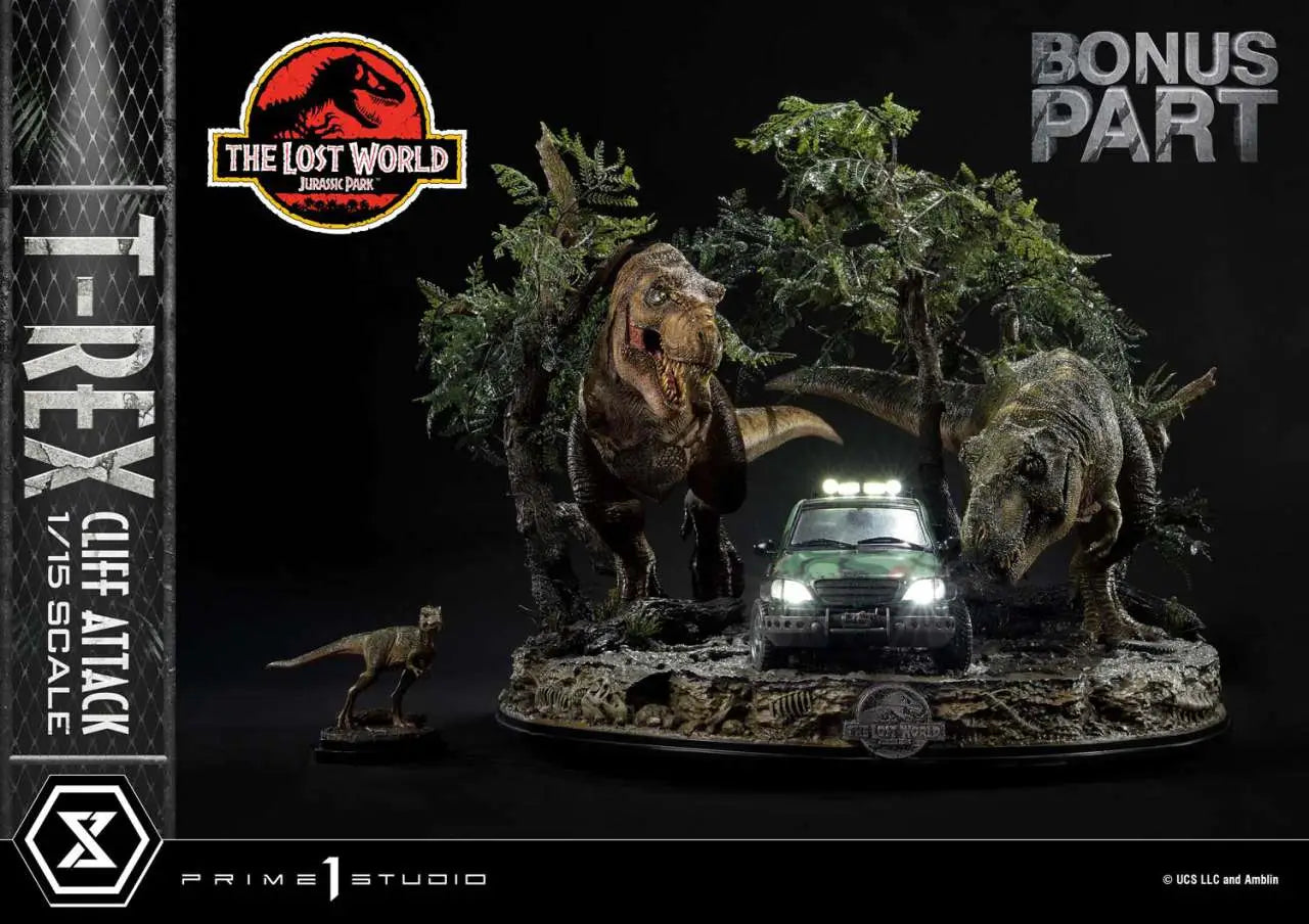 JP LOST WORLD T-REX CLIFF ATTACK BONUS
