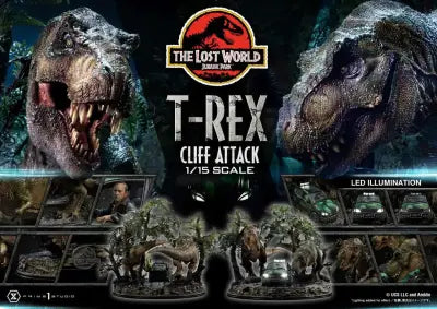JP LOST WORLD T-REX CLIFF ATTACK BONUS
