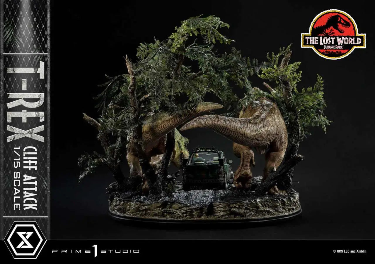 JP LOST WORLD T-REX CLIFF ATTACK BONUS